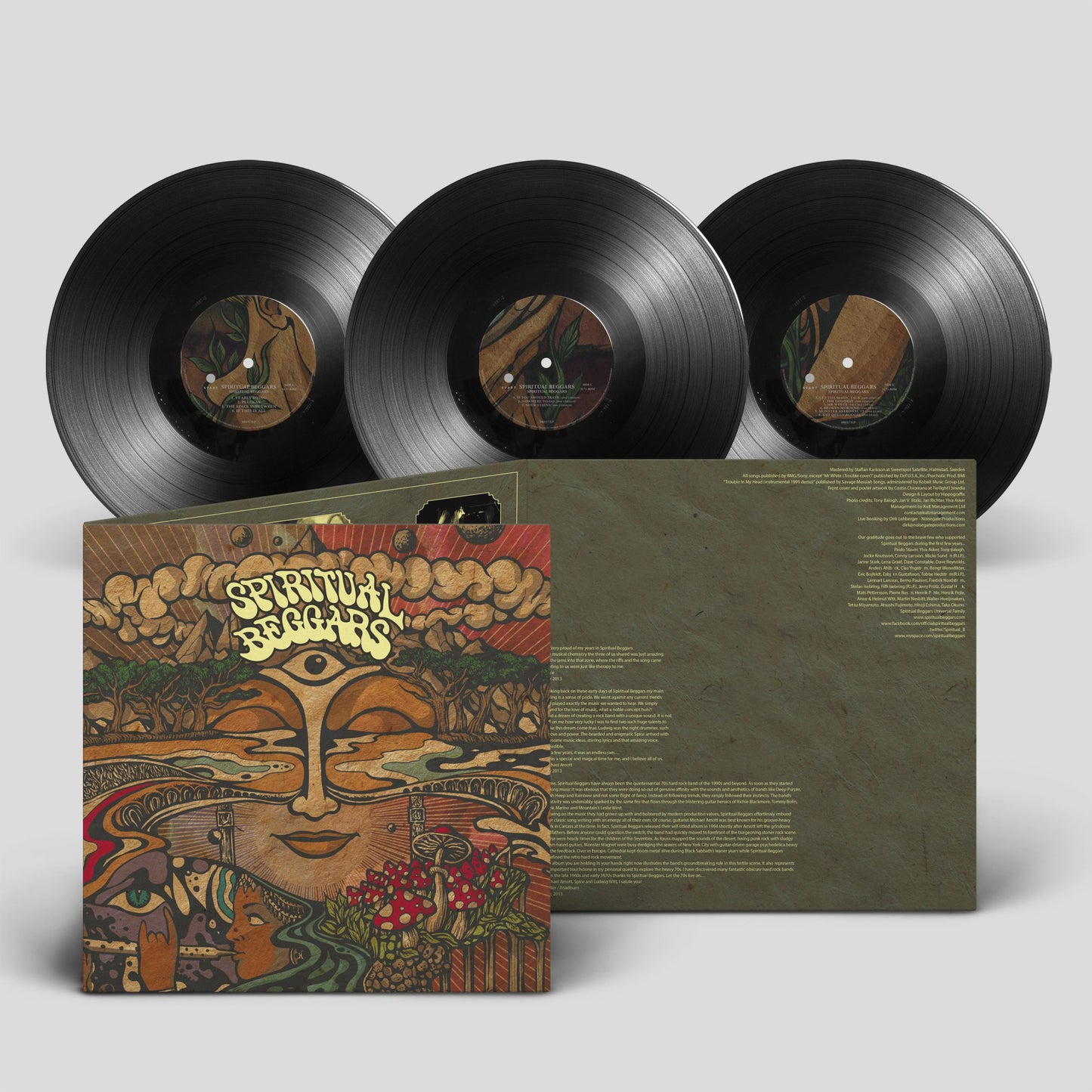 SPIRITUAL BEGGARS. Spiritual Beggars 3LP