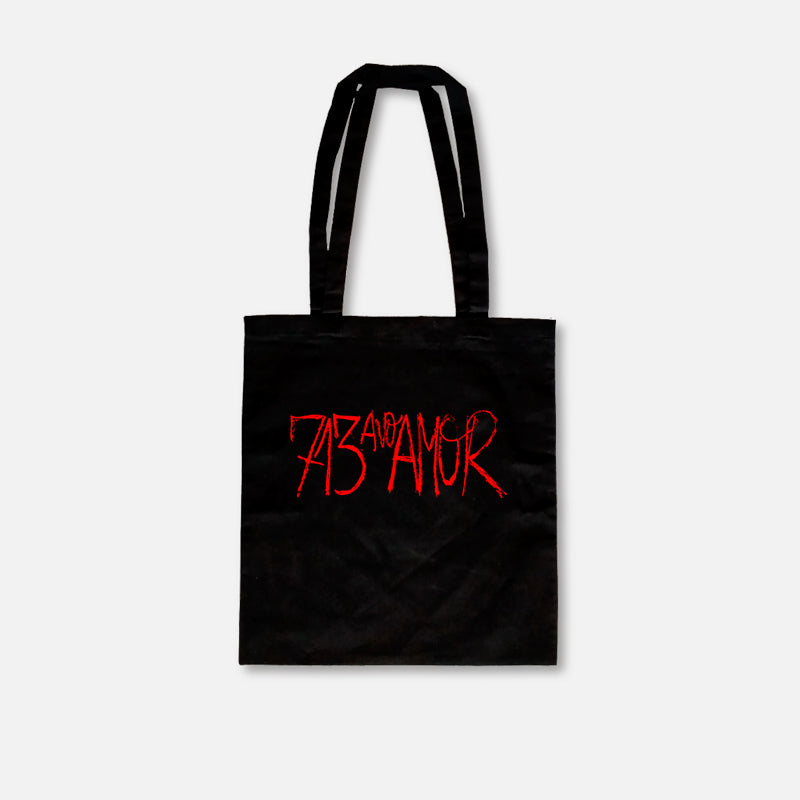 713avo AMOR. Horrores Varios de La Estupidez Actual (Logo rojo Tote bag)