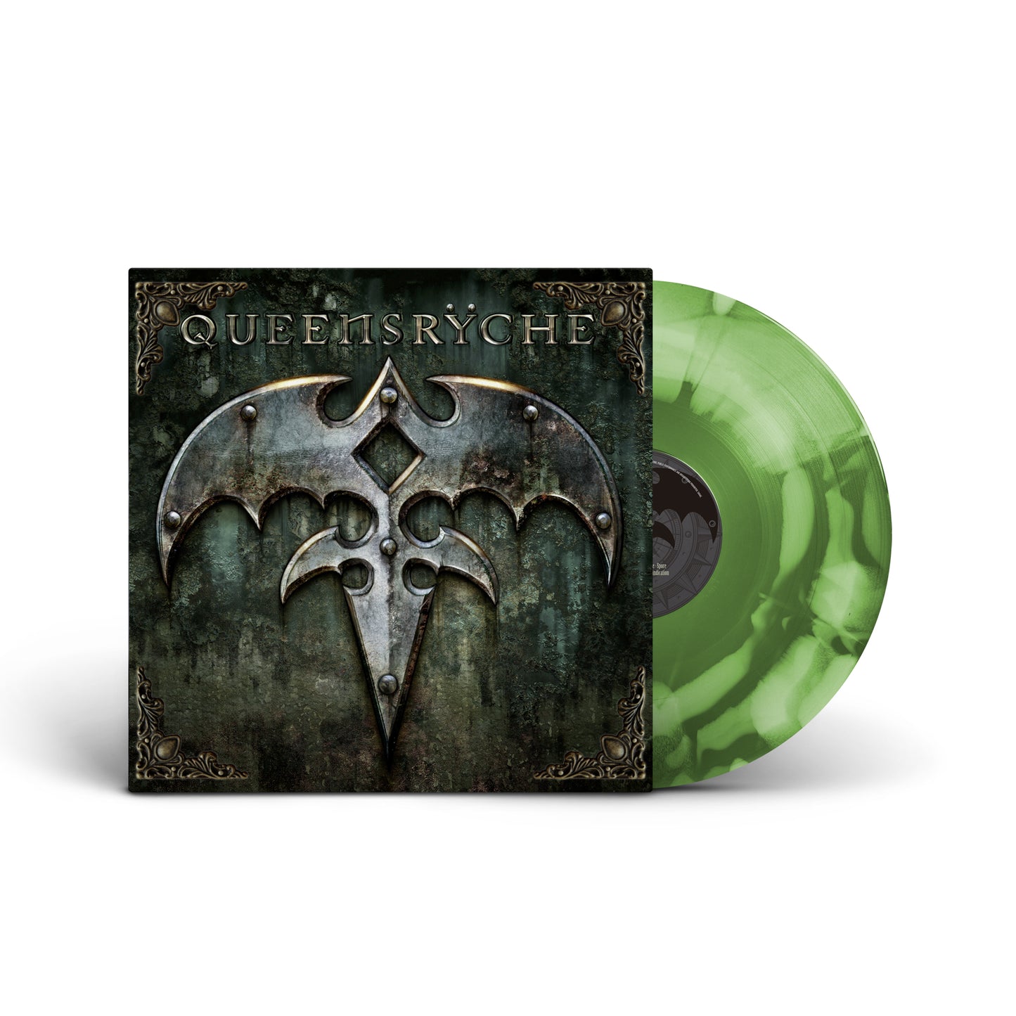 QUEENSRŸCHE. Queensrÿche LP Gtfold (Aside Bside effect White & Green)