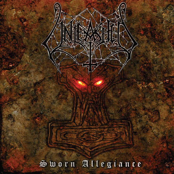 UNLEASHED. Sworn Allegiance LP (Orange/Brown Swirl)