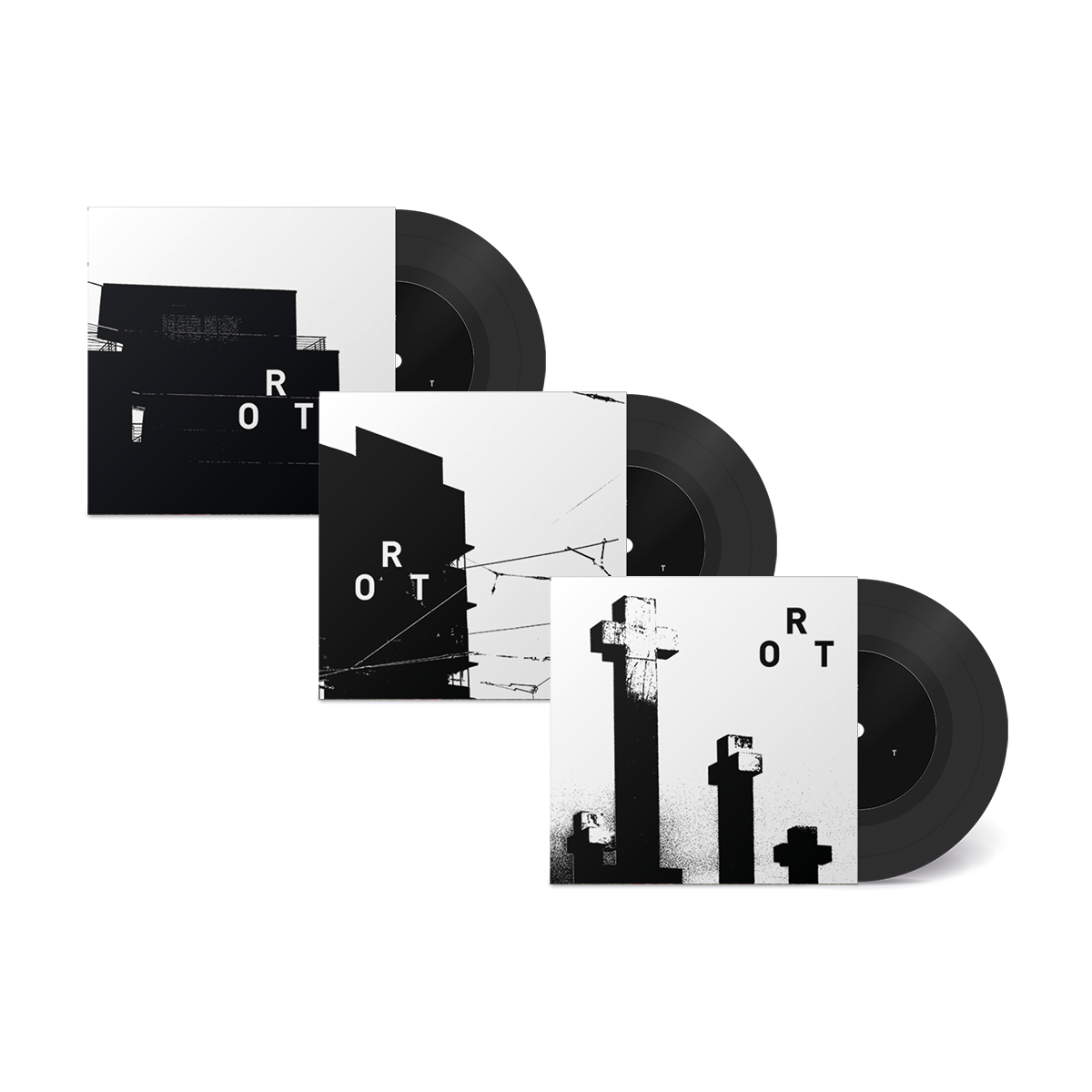 ORT. Wrack 7“ + Gund 7“ + Ruin 7“ Bundle