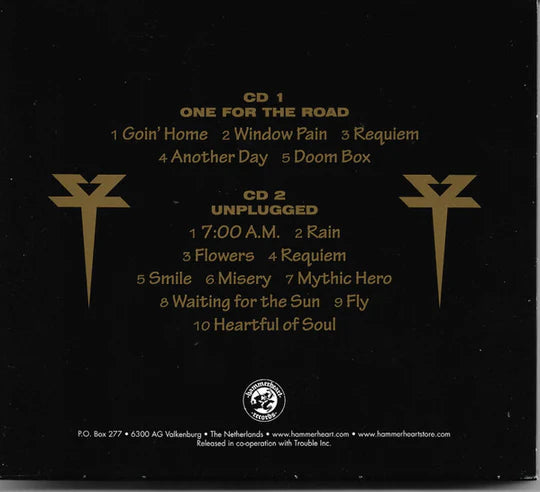 TROUBLE. One For The Road / Unplugged 2CD