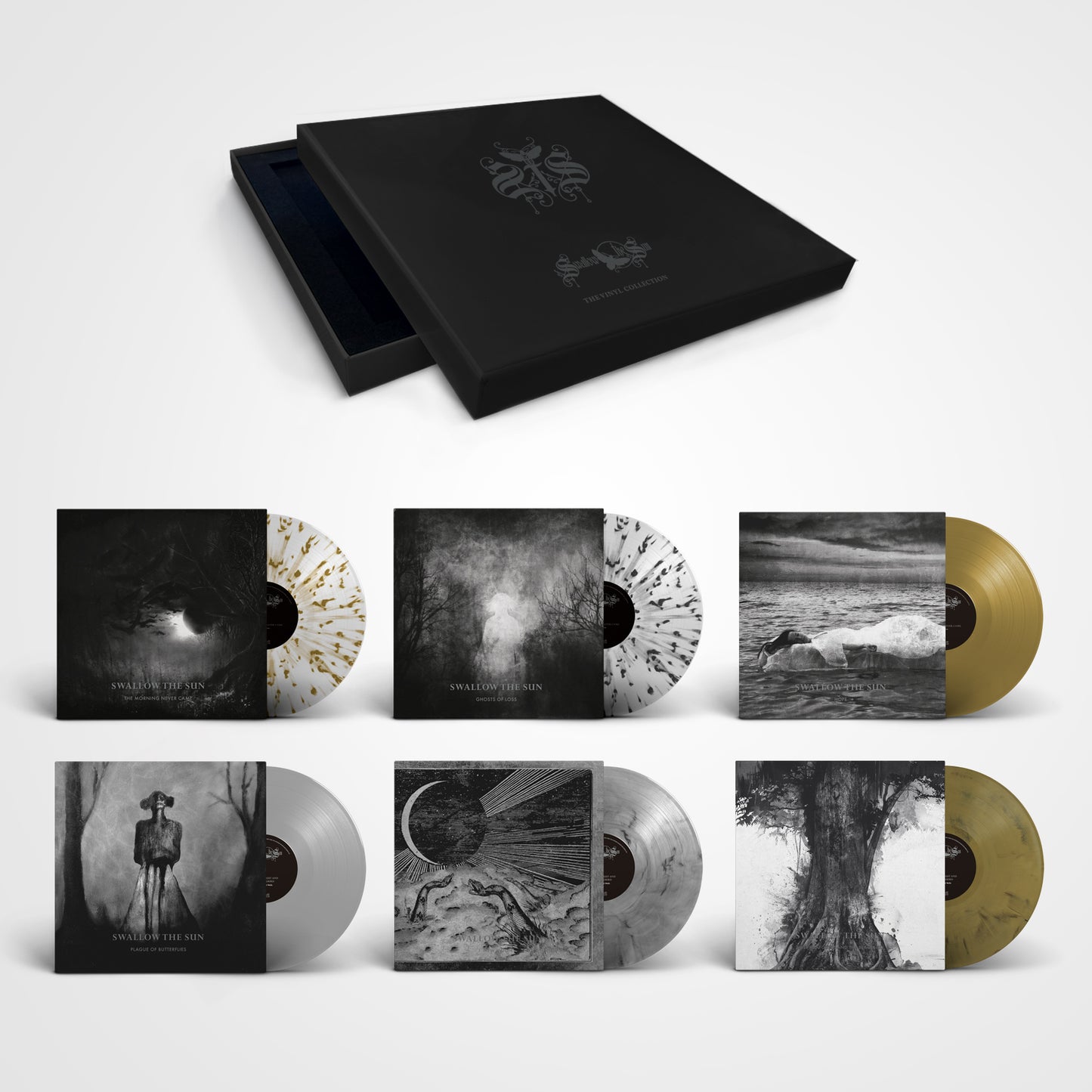 SWALLOW THE SUN. The Singles Collection "The Spinefarm Years" (Colour BOXSET)