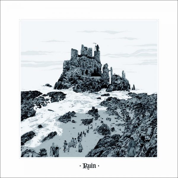 CULT OF OCCULT. Ruin LP (Grey Marbled)