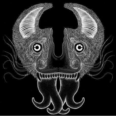 ORTHODOX. Crown for a Mole 7" EP (Black w/ Splatter)