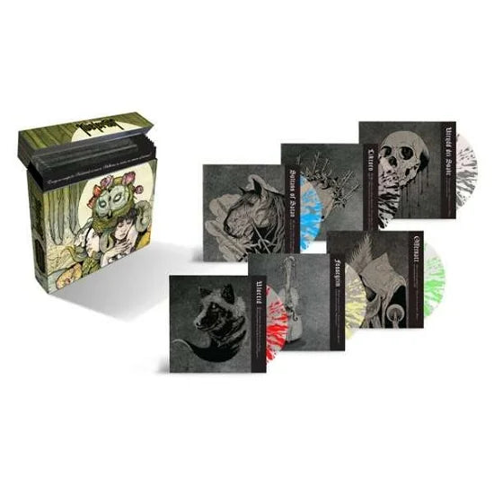 KVELERTAK. Kvelertak Singles Box ( Transparent Colour With Splatter Vinyls)