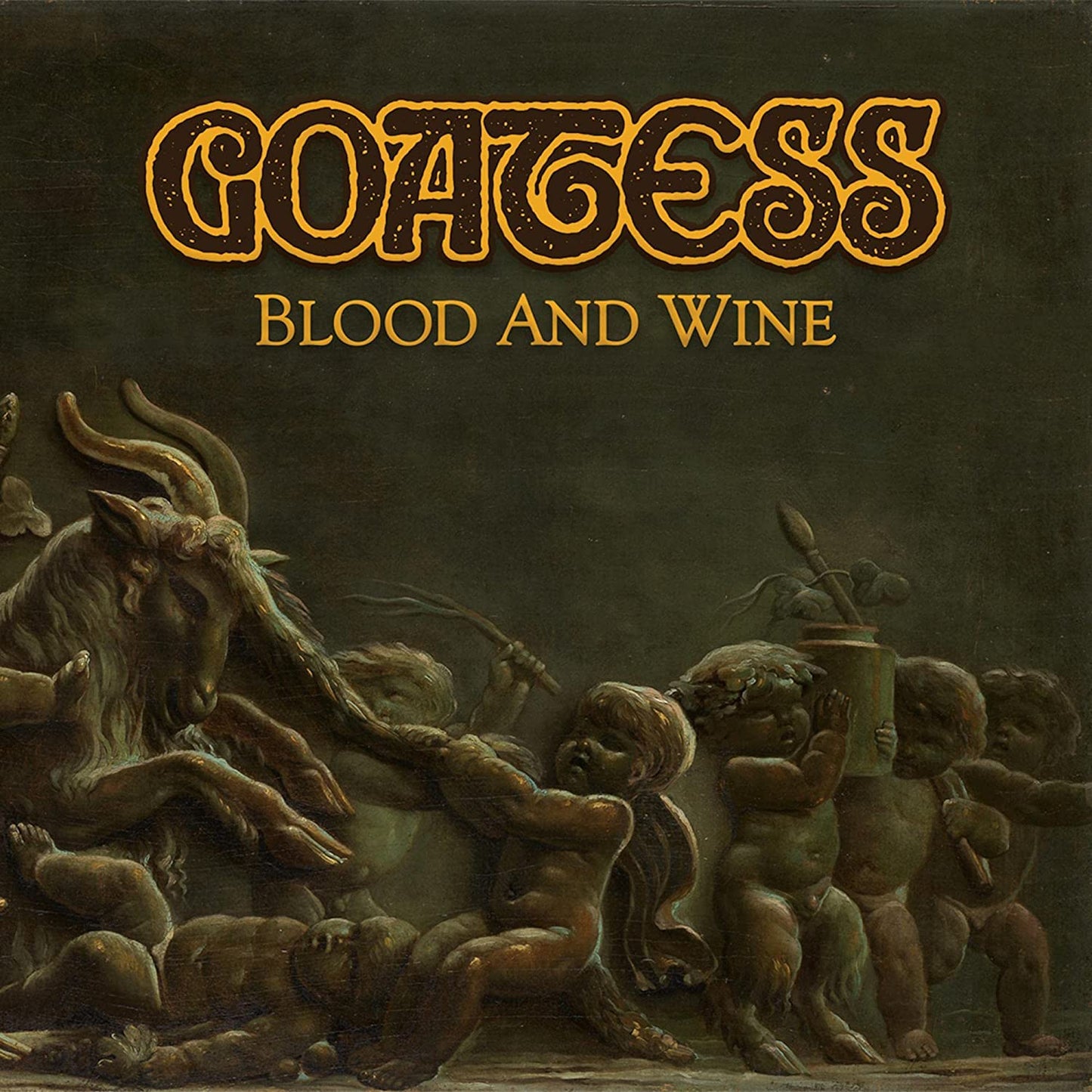GOATESS. Blood And Wine 2LP (Gold)