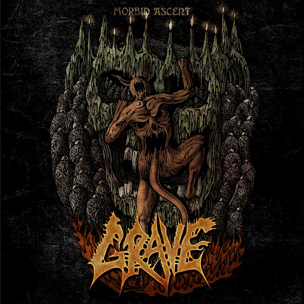 GRAVE. Morbid ascent LP (Ultra clear)