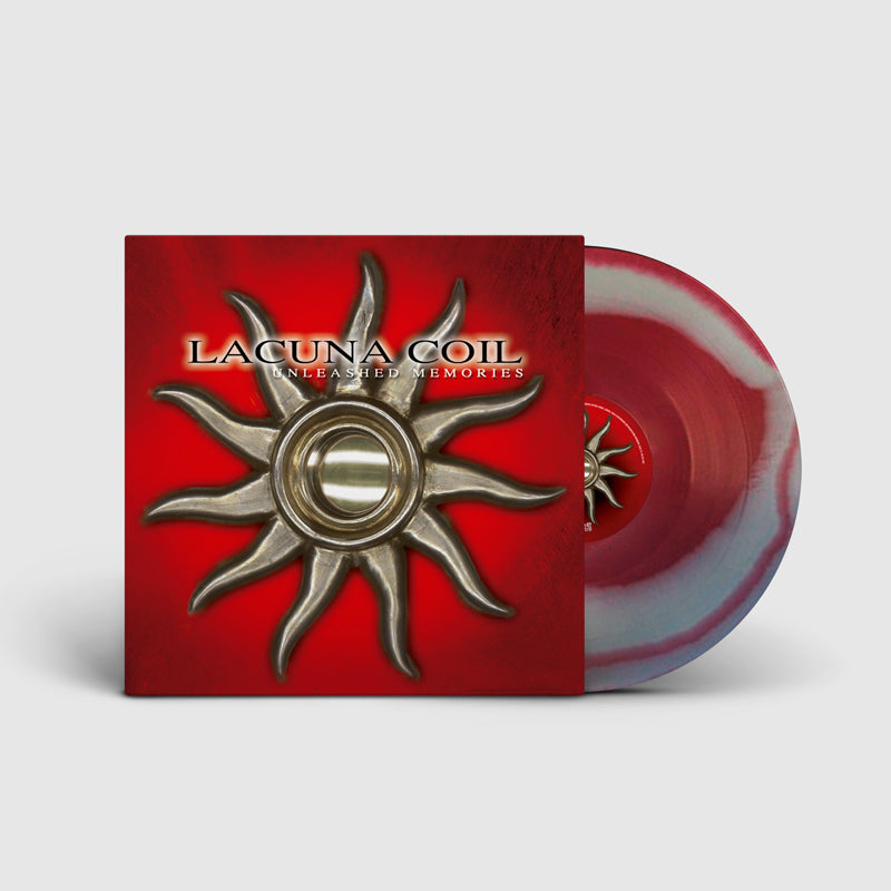 LACUNA COIL. Unleashed Memories LP (Oxblood/Silver) + 7"