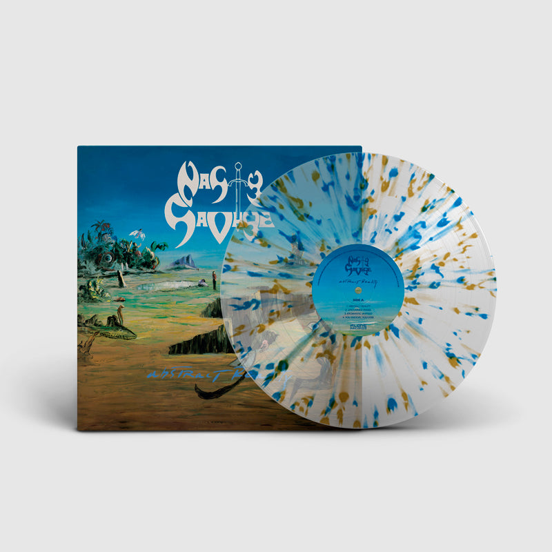 NASTY SAVAGE. Abstract Reality EP (Clear w/ Splatter)