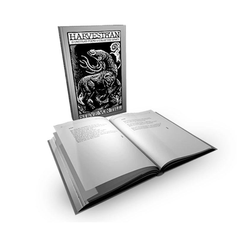 STEVE VON TILL. Harvestman - 23 Untitled Poems and Collected (Lyrics Book)