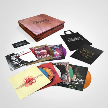 THE GATHERING. The Singles Collection WOODEN LP (Boxset)