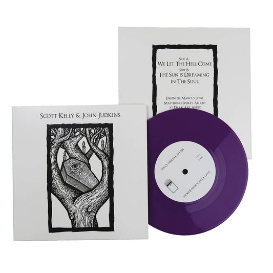 SCOTT KELLY & JOHN JUDKINS. Live 7" (Purple)