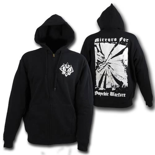 MIRRORS FOR PSYCHIC WARFARE. Eye (Zip Hoodie)