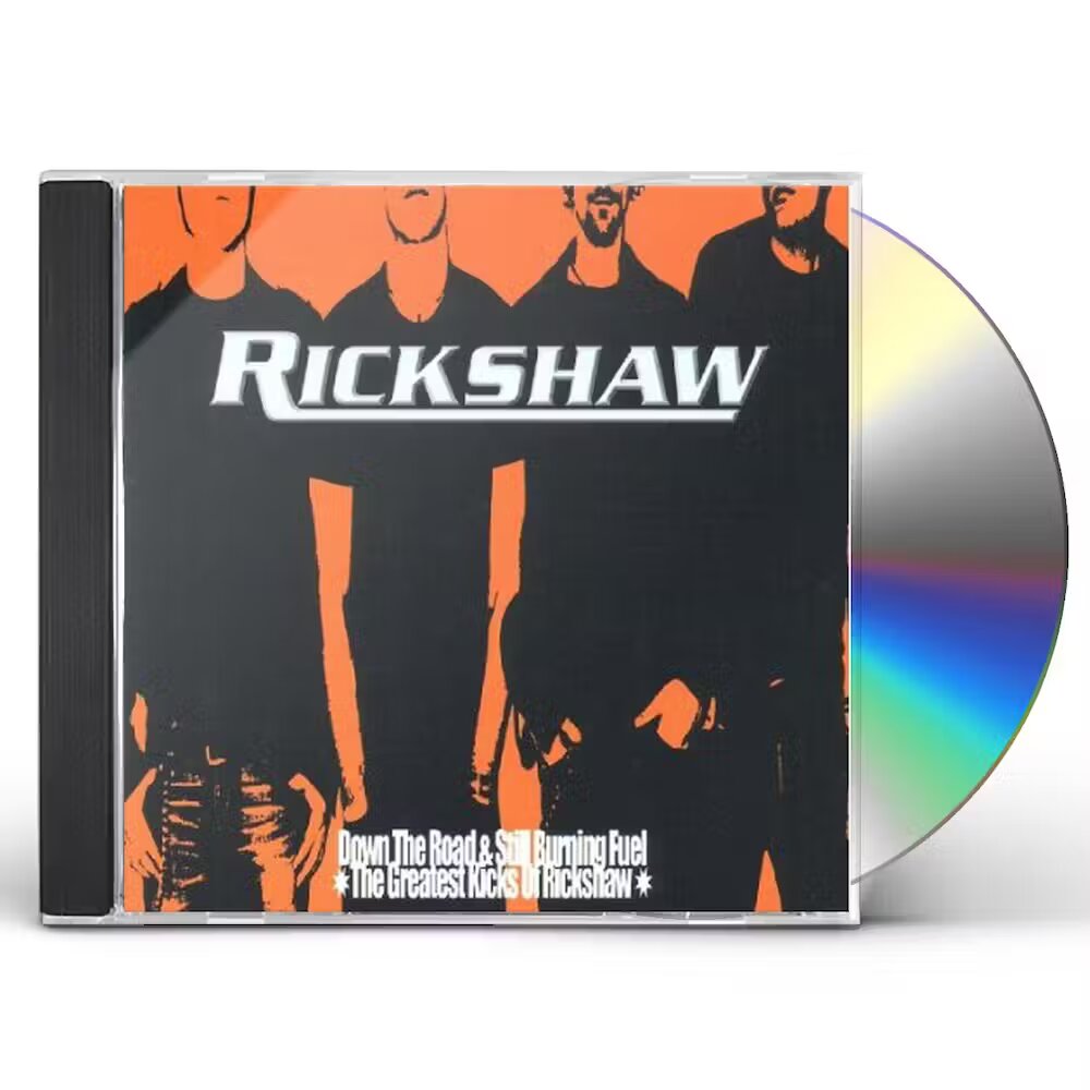 RICKSHAW. Down the Road and Still Burning Fuel (CD)