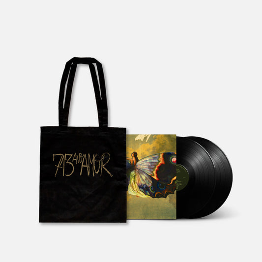 713avo AMOR. A Veces el Dolor 2LP (Negro) + Totebag BUNDLE