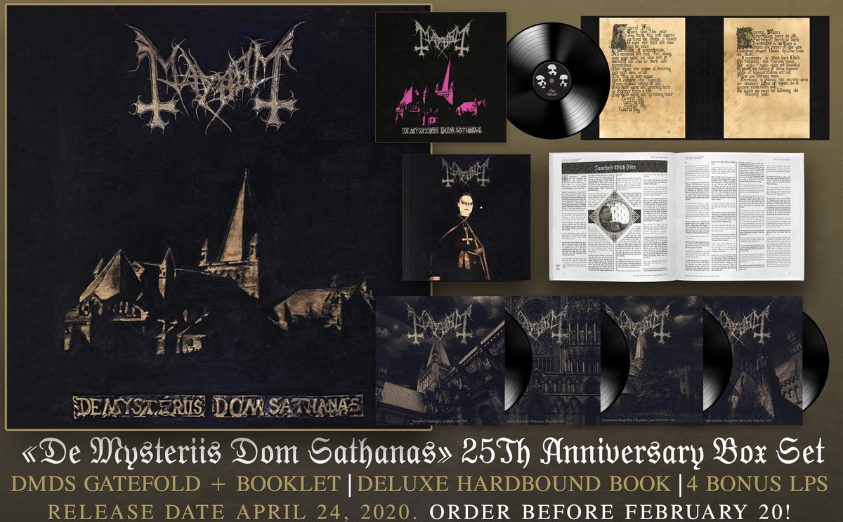 MAYHEM - De Mysteriis Dom Sathanas (25th Anniversary Box Set 