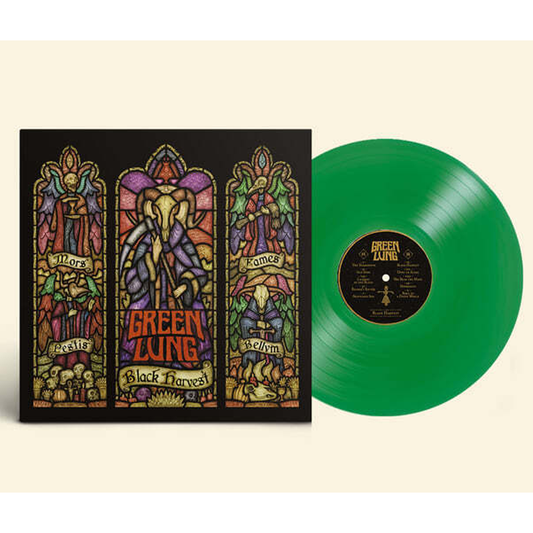 GREEN LUNG. Black Harvest LP (Green)