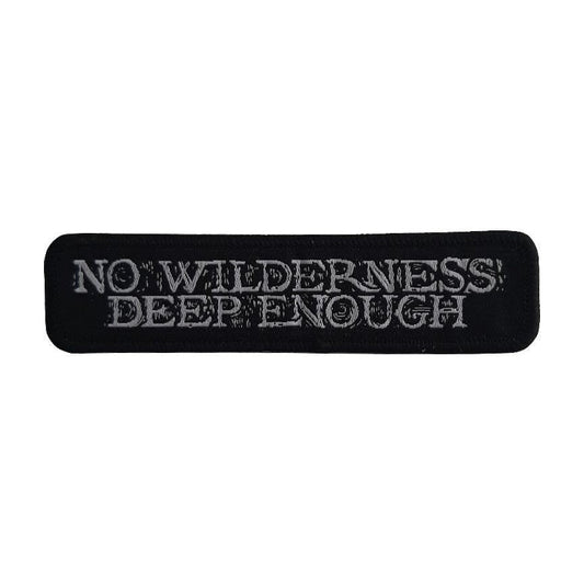 STEVE VON TILL. No Wilderness Deep Enough Patch