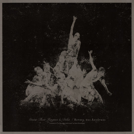 GNAW THEIR TONGUES & DÉHÀ. Rituel Des Ancêtres LP (Beer)