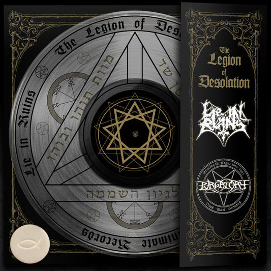 LIE IN RUINS / PURGATORY. The Legion Of Desolation Picture Disc