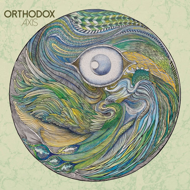 ORTHODOX. Axis LP Gtfold (Black w/ Yellow Splatter)